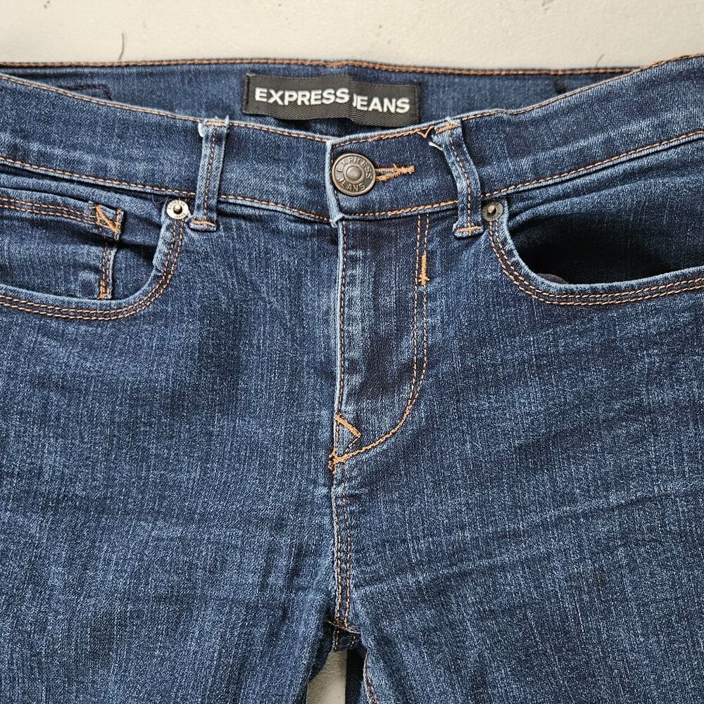 Express MIA- mid-rise legging jeans size 2R